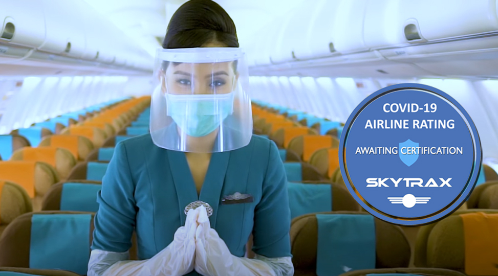 garuda indonesia health rating