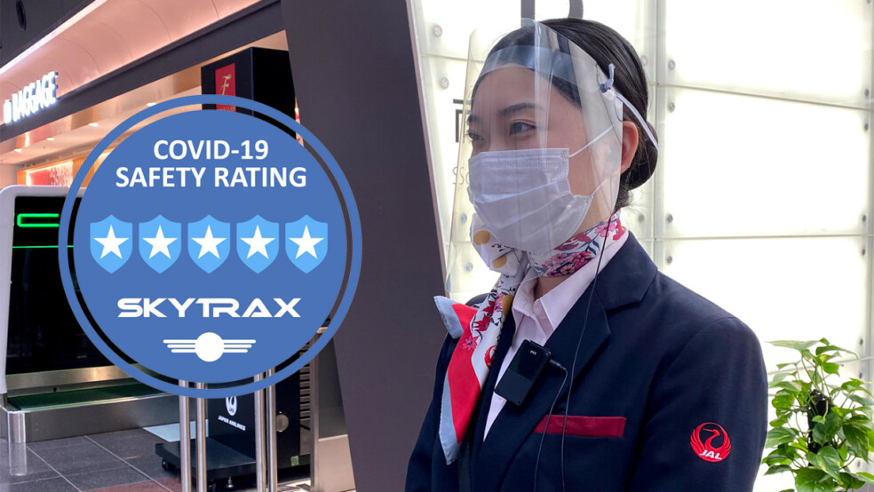 Japan Airlines 5Star COVID19 Airline Safety Rating