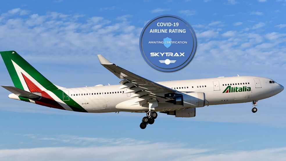 alitalia covid-19 airline safety rating