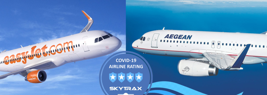 easyjet and aegean airlines aircraft