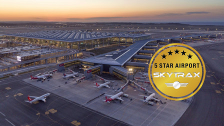 istanbul international airport aerial view
