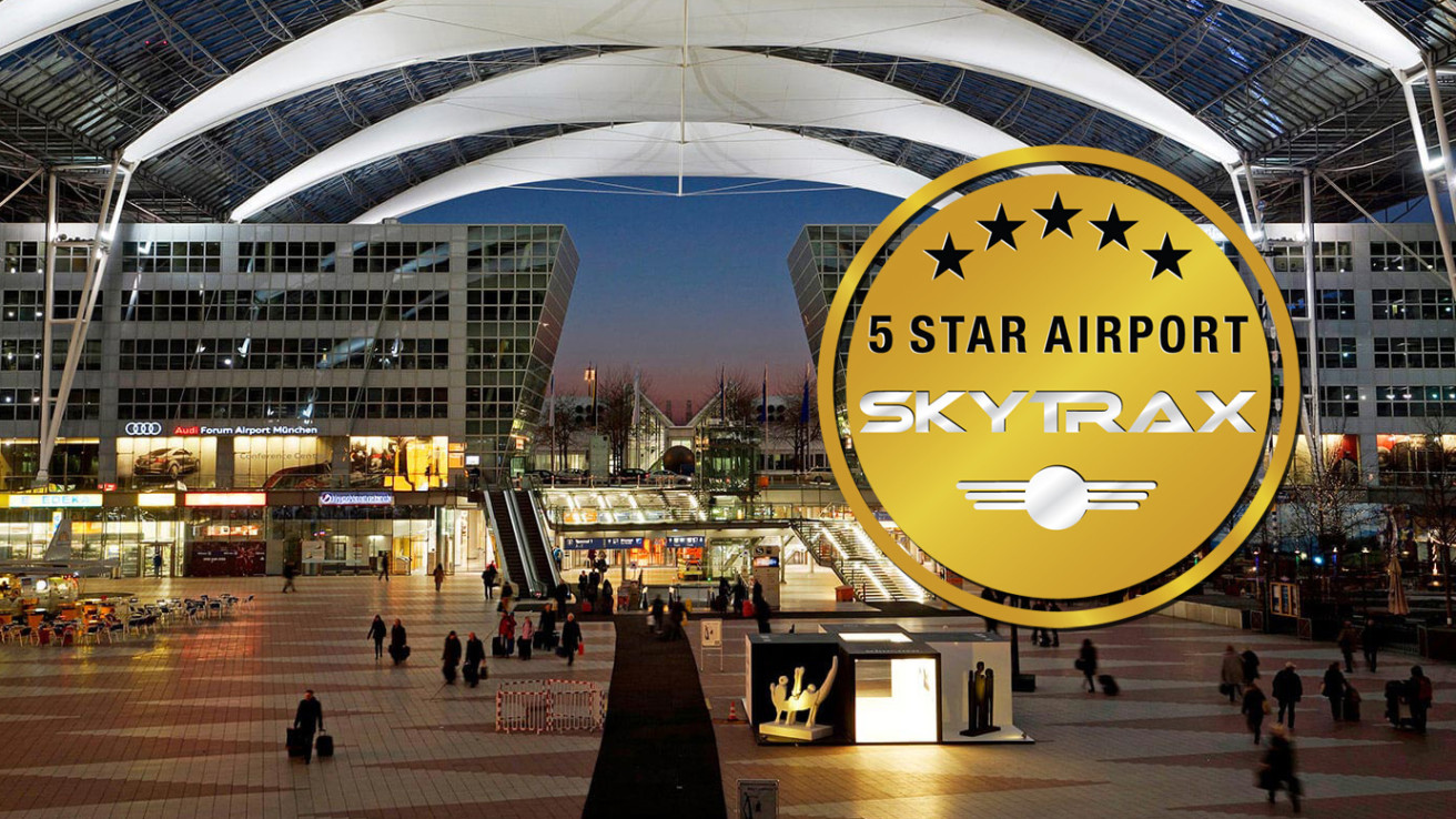 munich airport 5-star airport rating