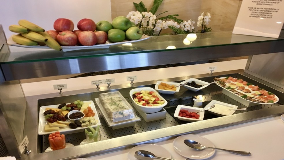 Malaysia Airlines Business Class Lounge at London Heathrow Airport