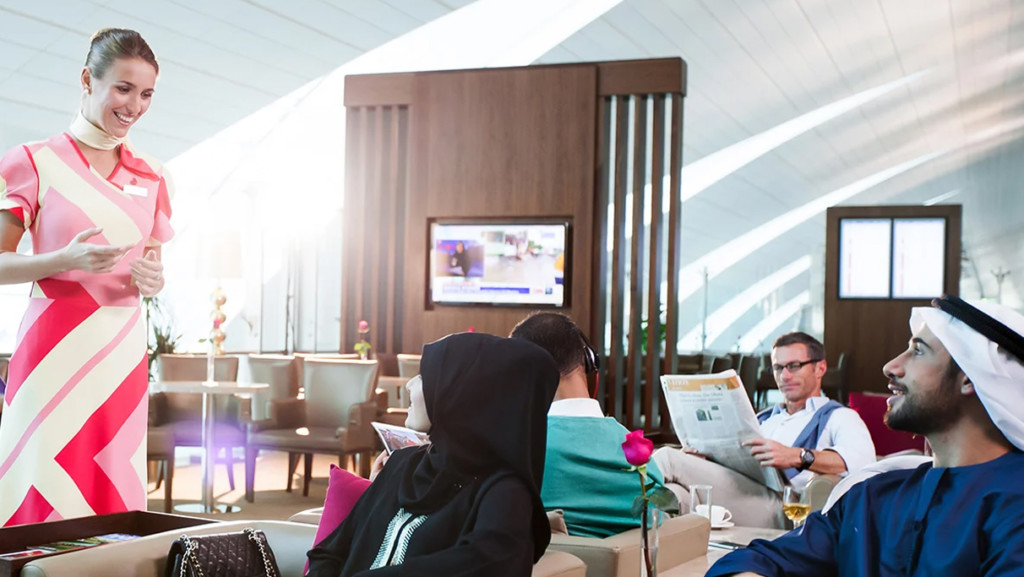 Marhaba Lounge at Terminal 3 Concourse A Dubai International Airport