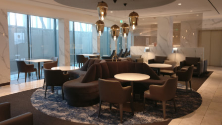 united airlines polaris lounge houston george bush airport