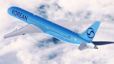 Korean air dreamliner