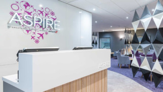 aspire lounge reception terminal 2 manchester airport