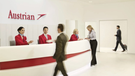 austrian airlines non-schengen senator lounge vienna airport