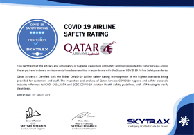 qatar airways covid travel requirements