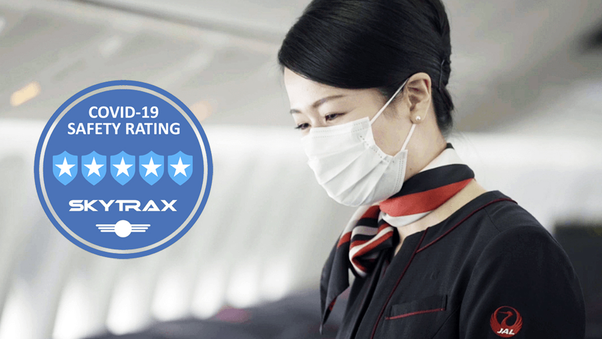 japan airlines 5 star covid-19 airline safety rating