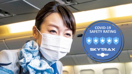 all nippon airways covid-19 5 star safety rating