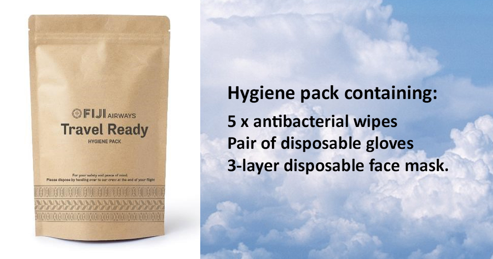 fiji airways hygiene pack