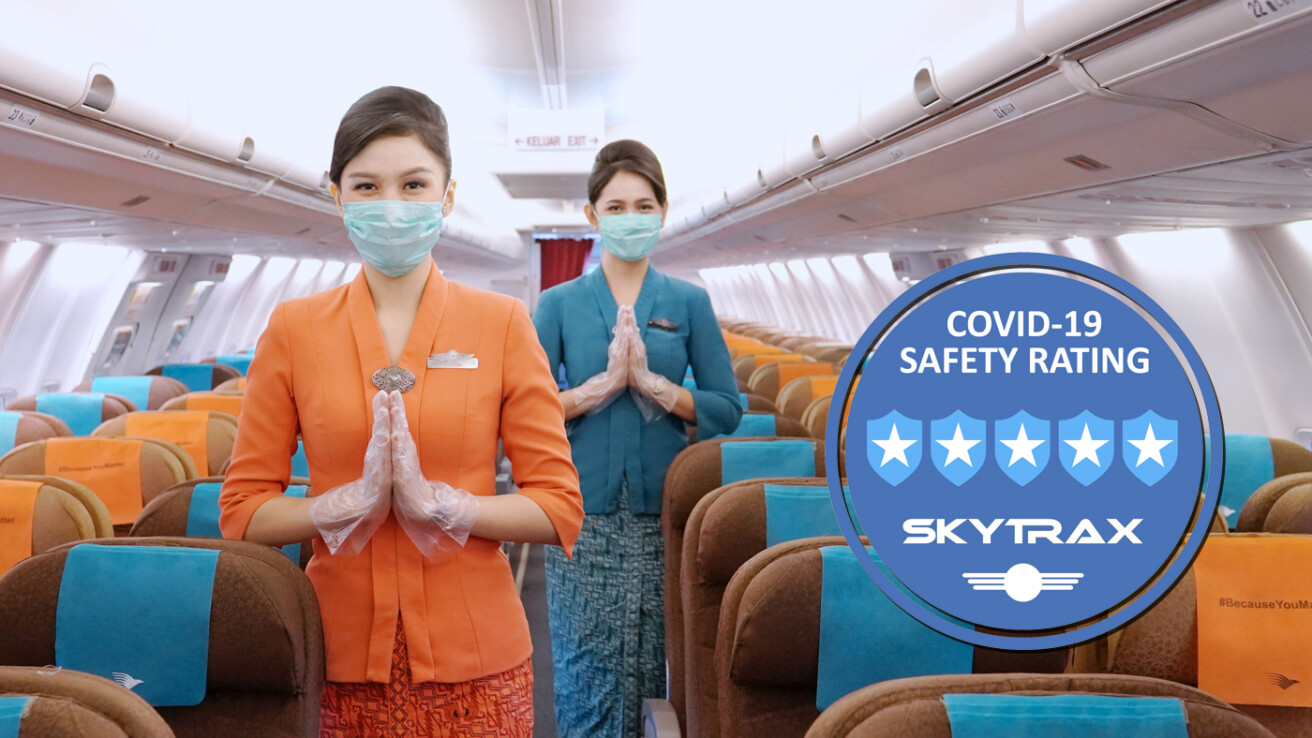 garuda indonesia 5-star covid-19 airline safety rating