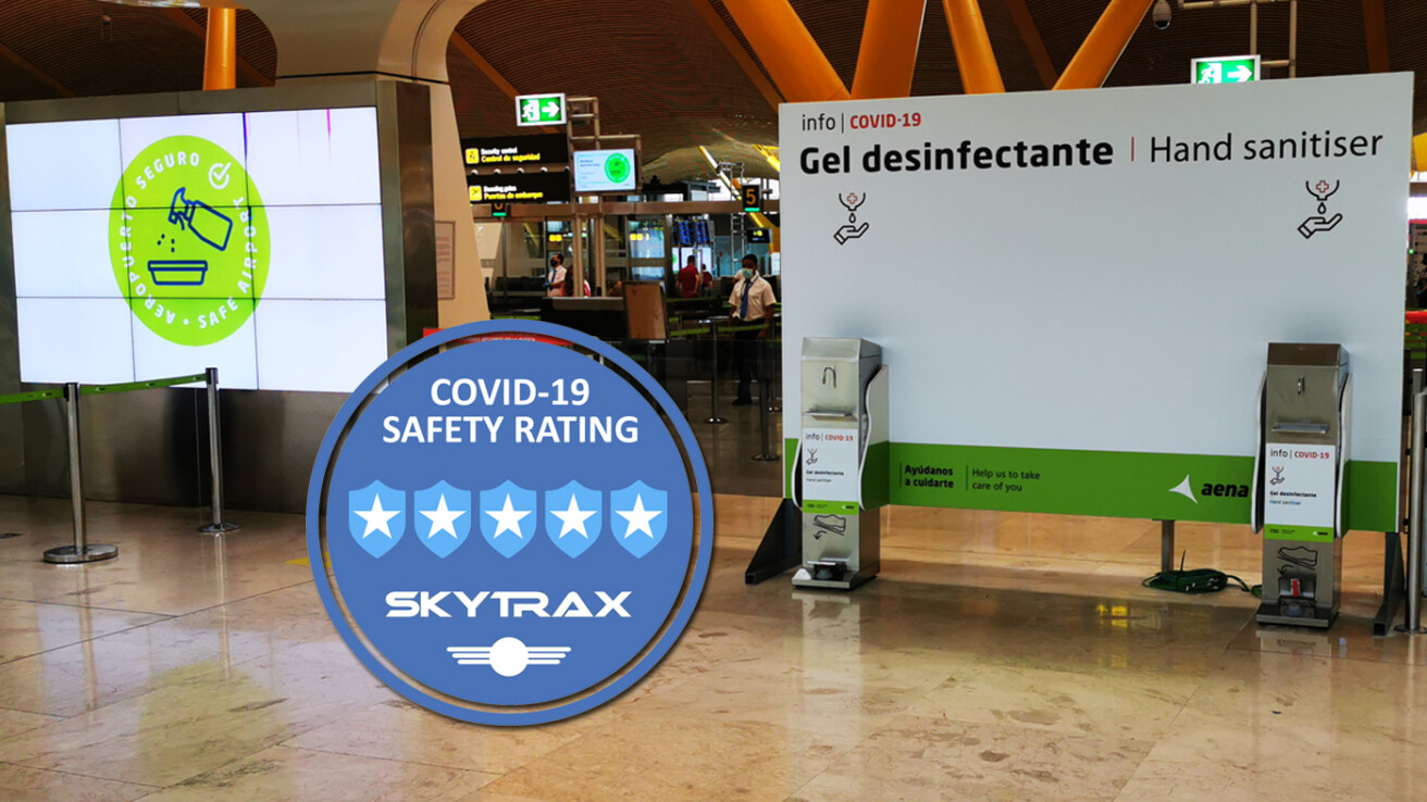 aena spanish airports 5-star covid-19 rating