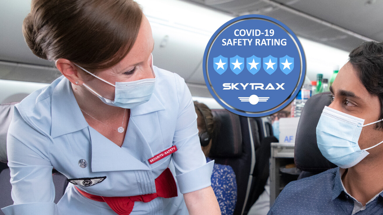 air france 5-star covid-19 safety rating
