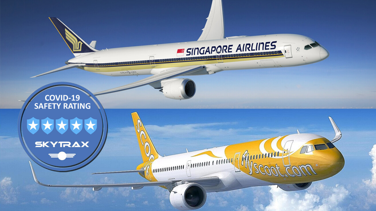 singapore airlines and scoot 5-star covid-19 safety ratings