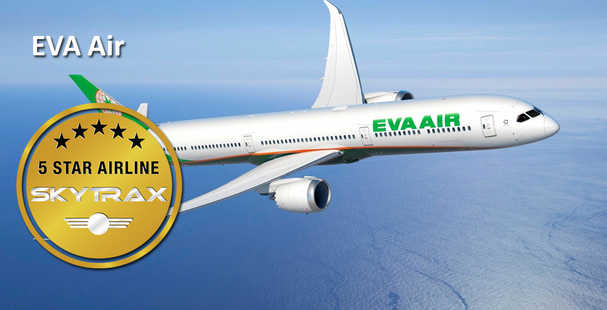 global 5 star airline eva air