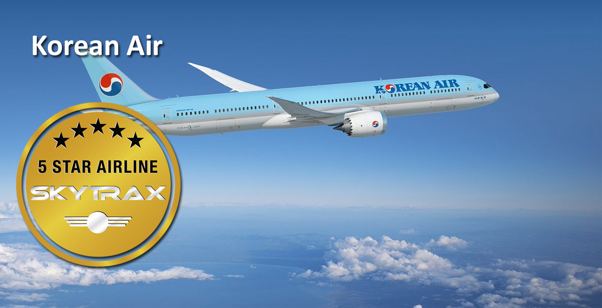 global 5 star airline korean air