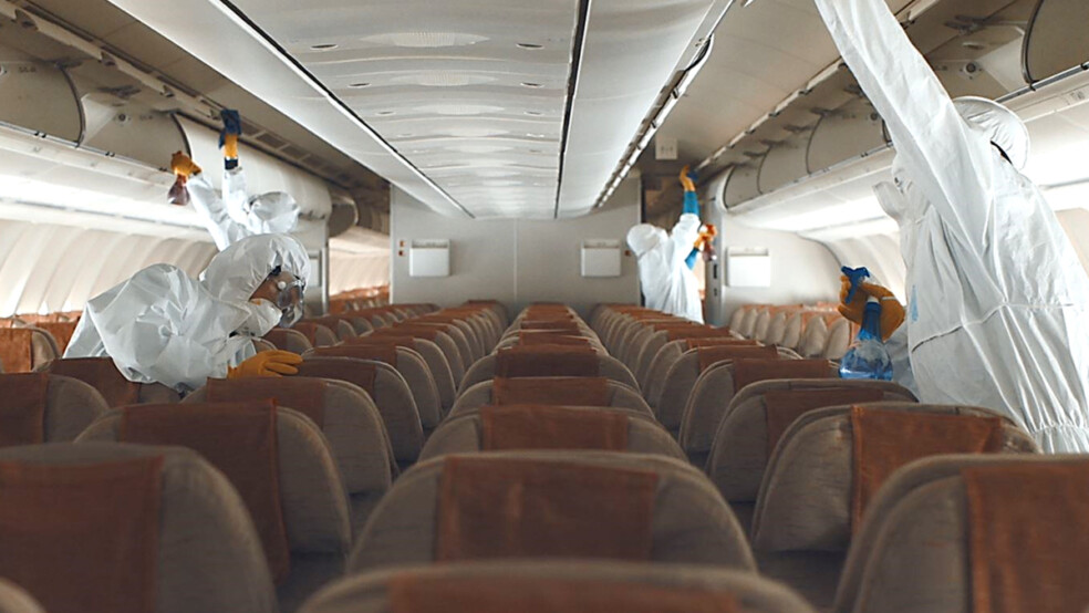 asiana airlines cabin cleaning