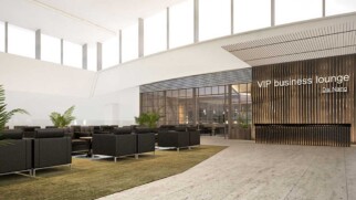 da nang international airport orchid cip lounge entrance