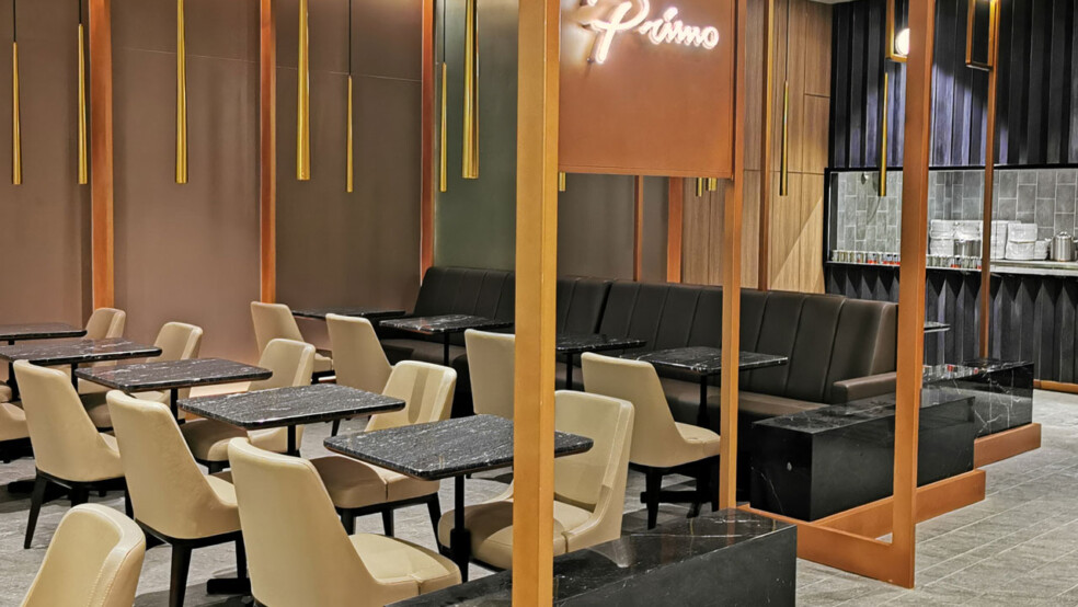 plaza premium lounge jakarta international airport dining area