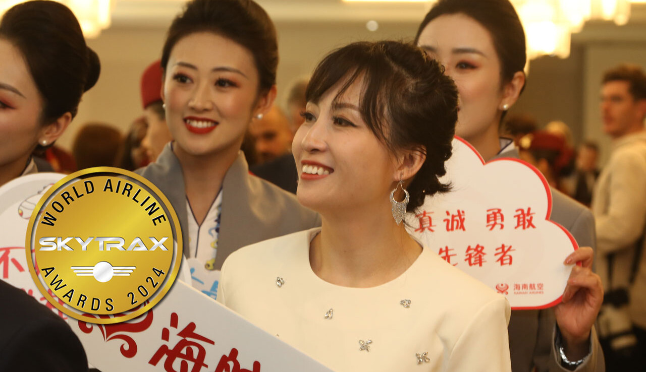 hainan airlines at the world airline awards