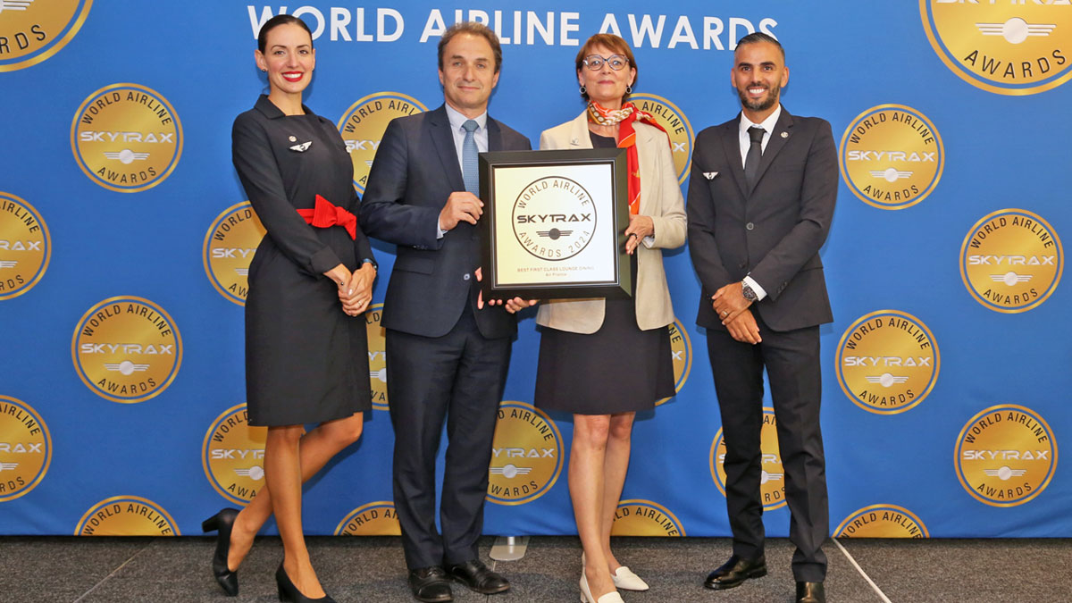 Air France CDG La Premiere lounge wins award for world's best first class lounge dining