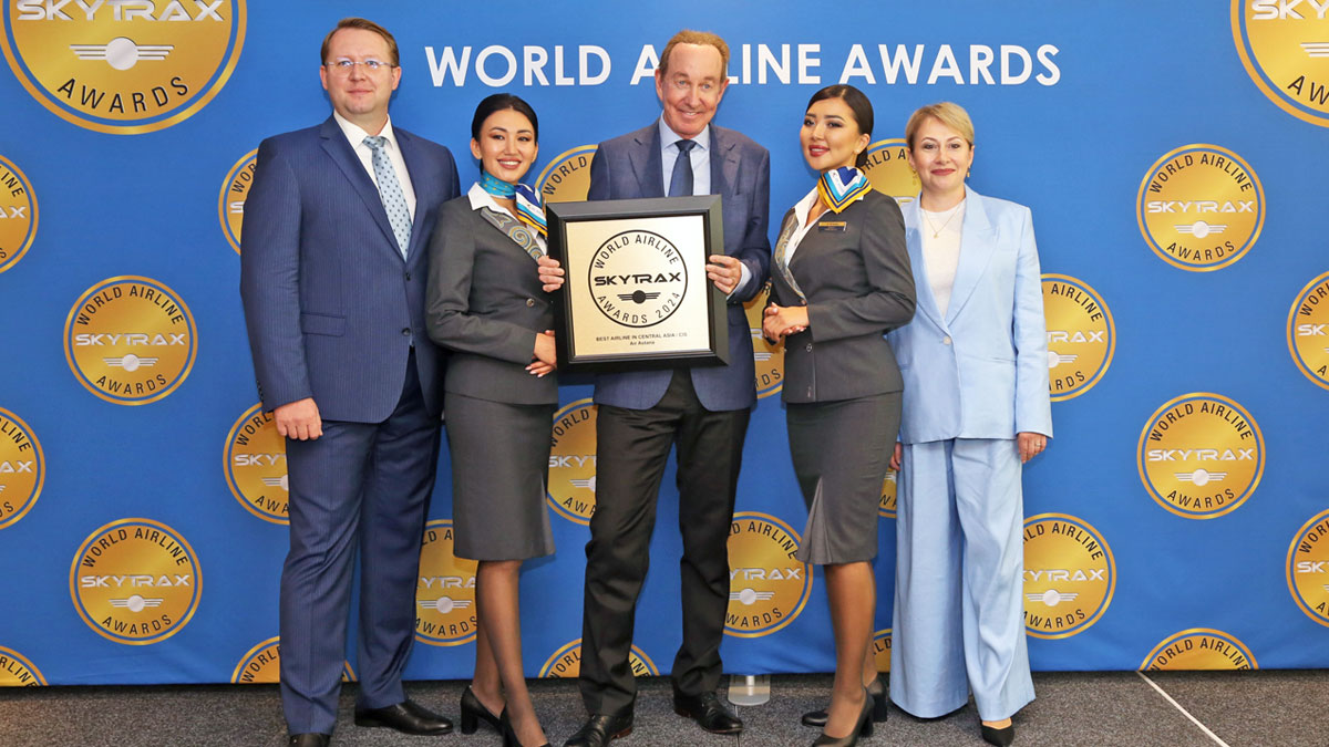 Air Astana wins award as best airline in Central Asia and CIS