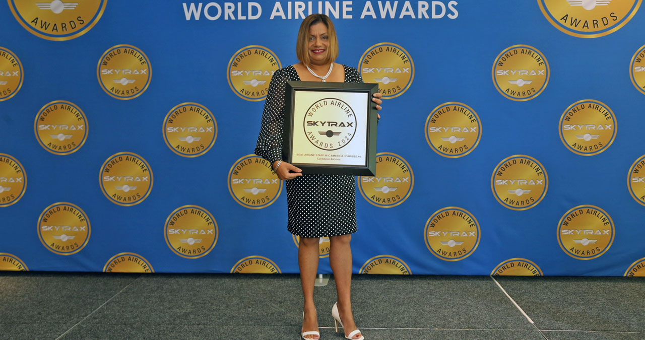 Caribbean Airlines wins award for best airline staff service in Central America and Caribbean 2024