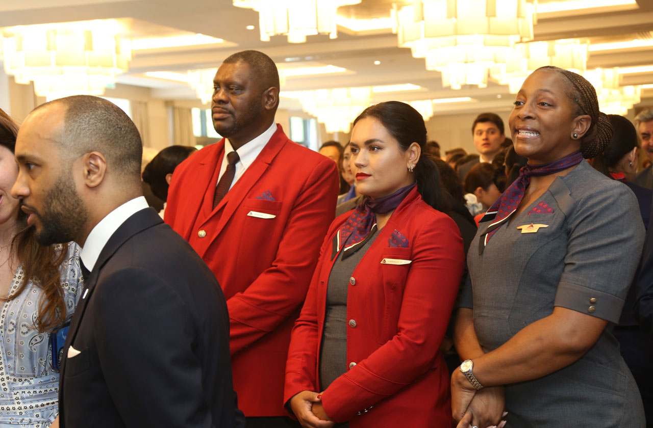 Delta Air Lines colleagues awaiting results