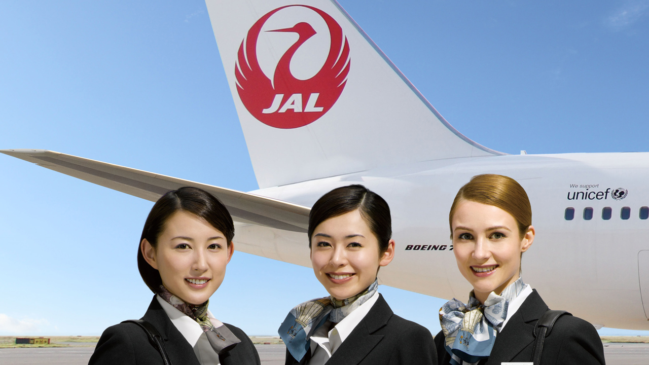 Japan Airlines cabin crew