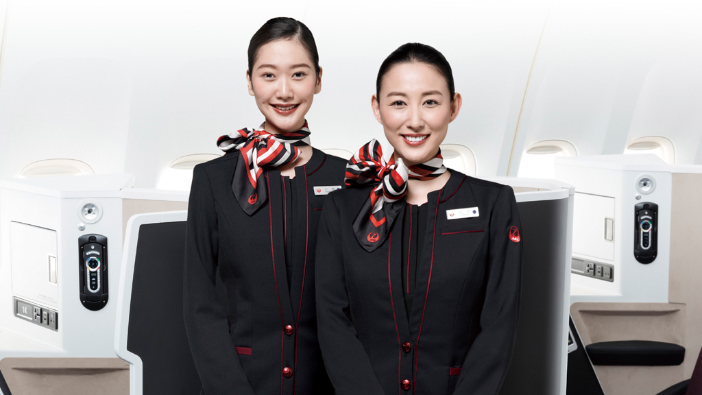 Japan Airlines cabin crew