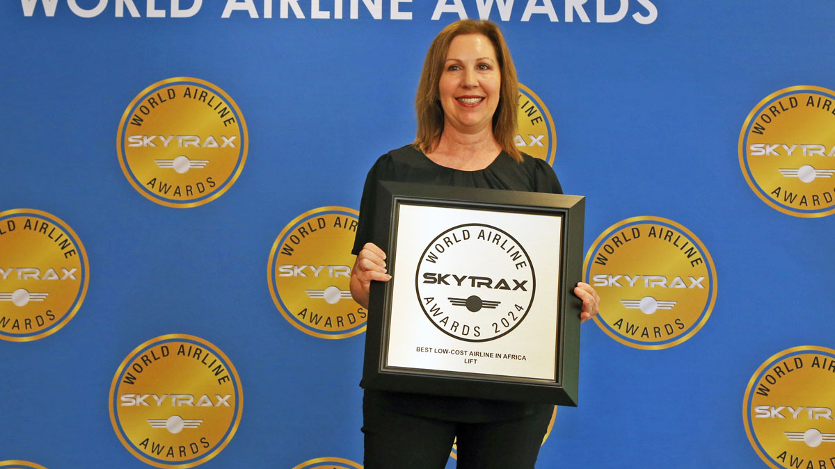 LIFT receives award for best low-cost airline in Africa