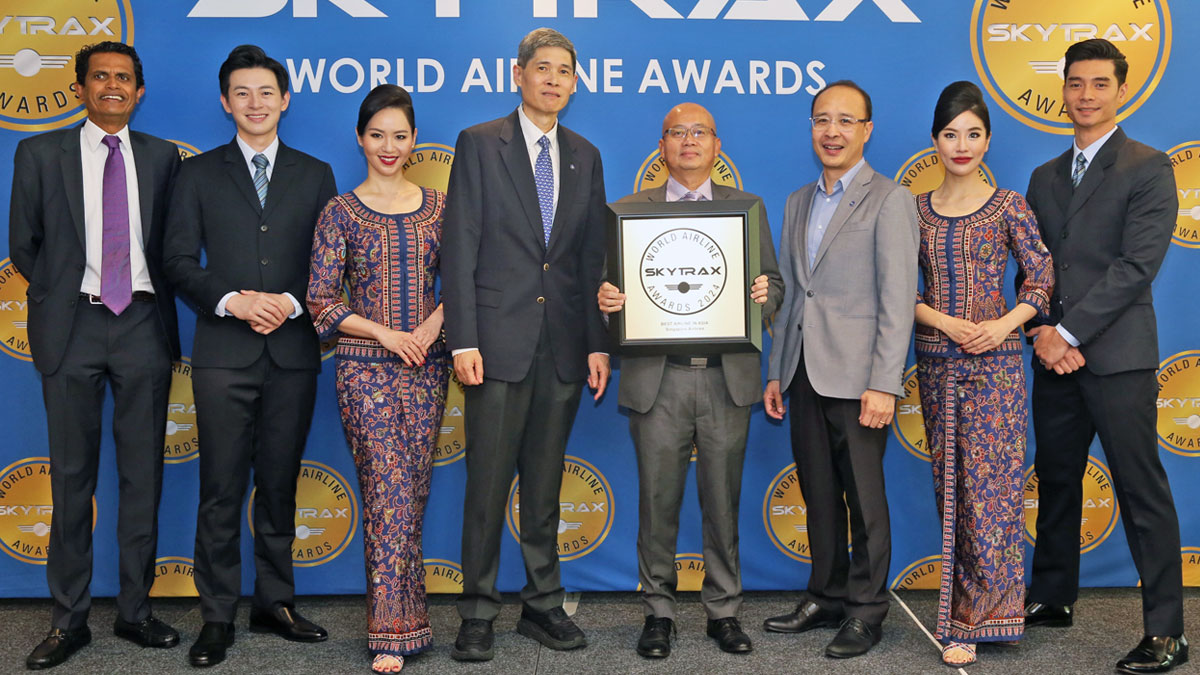 Singapore Airlines wins award as best airline in Asia