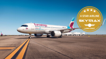 Eurowings 4 star low-cost airline rating