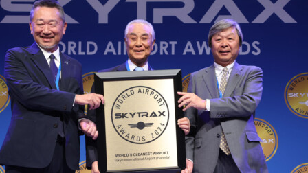 Tokyo Haneda world's cleanest airport award 2024