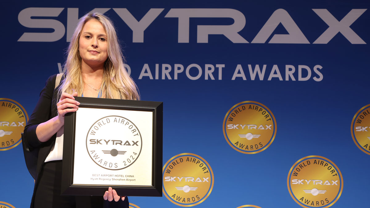 Hyatt Regency Shenzhen Airport wins award as best airport hotel in China