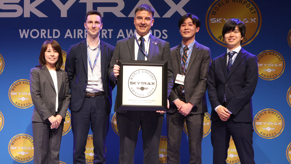 Kansai Airport wins world's best baggage delivery award