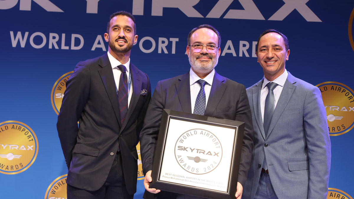 Medina Airport named best regional airport in the Middle East