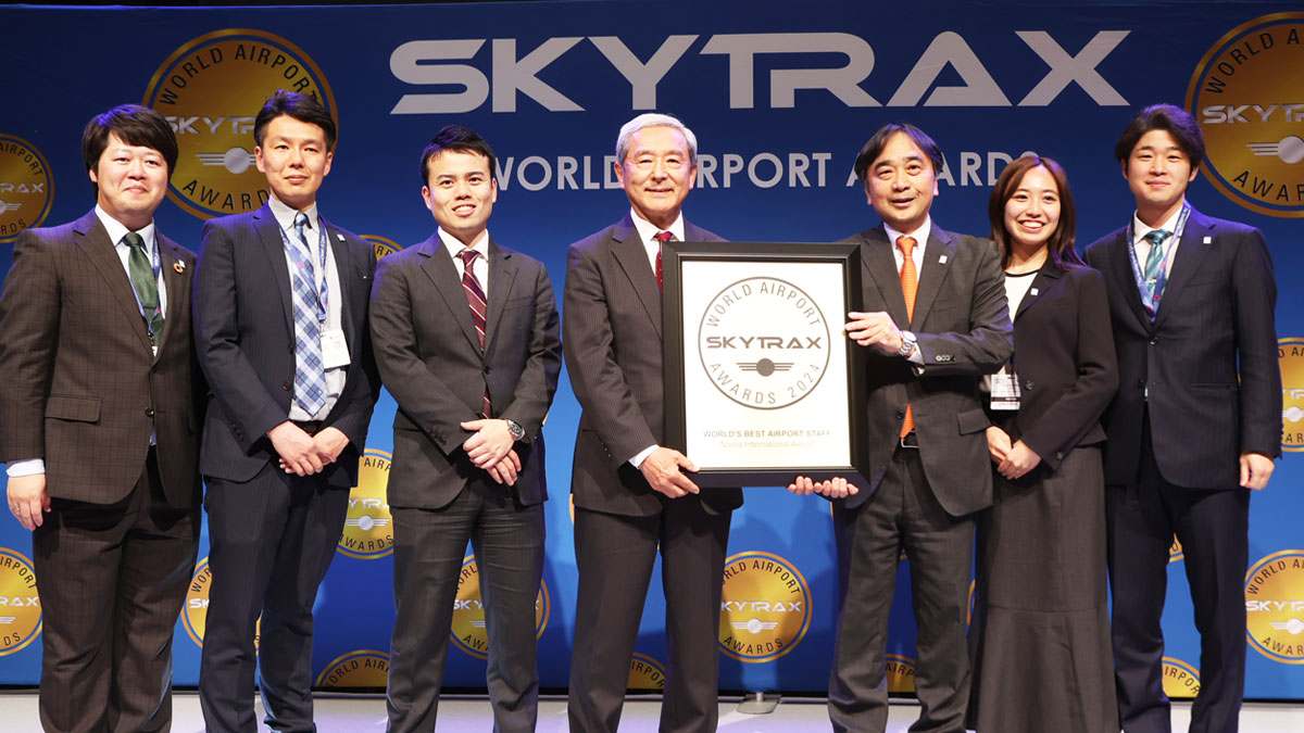 Narita International Airport wins award for world's best airport staff 2024