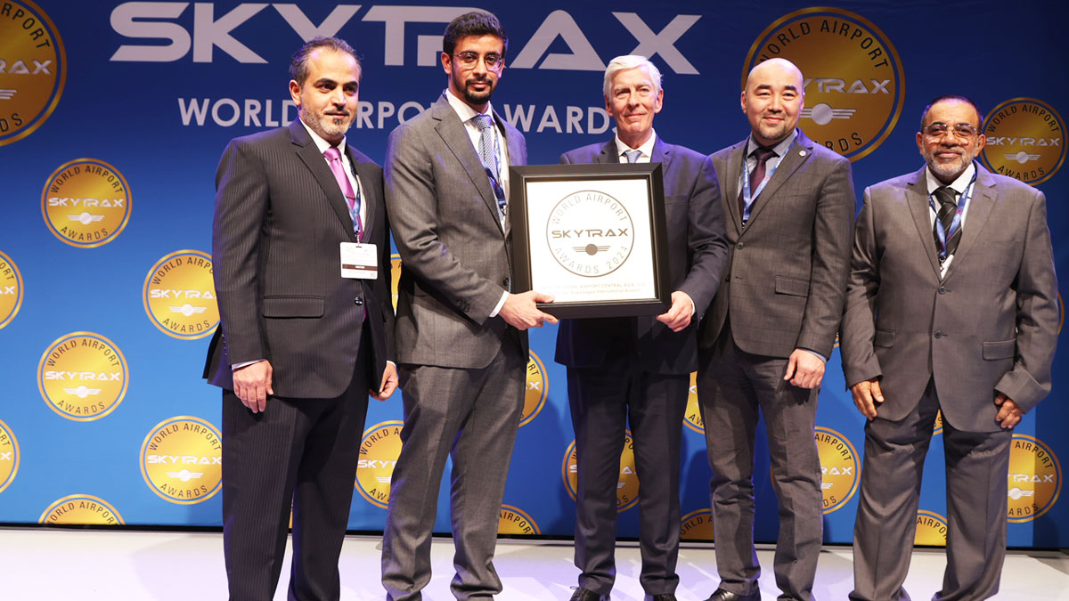 Nursultan Nazarbayev Airport wins award as the best regional airport in Central Asia and CIS