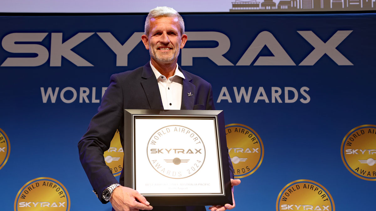 Perth Airport wins award for best airport staff in Australia and Pacific