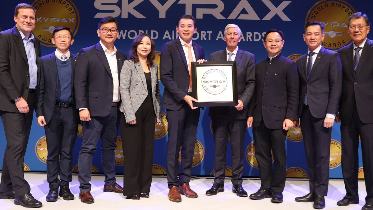 Singapore Changi – Best Airport in Asia Award 2024