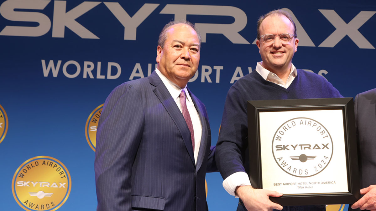 TWA Hotel JFK wins award as best airport hotel in North America