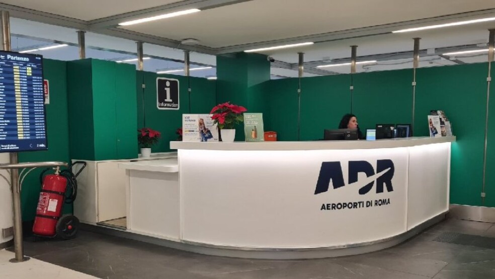 Rome Ciampino G.B. Pastine Airport information counter