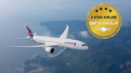 LATAM 4 star airline rating