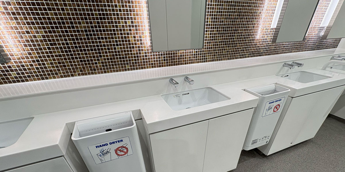 Fukuoka airport washrooms