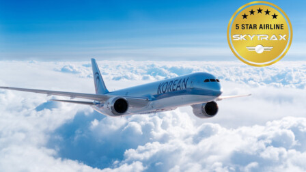 Korean air 5 star airline
