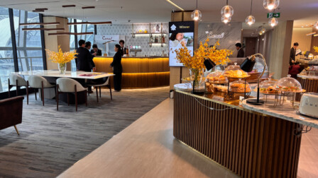 Coral Cosmo Lounge at Bangkok Suvarnabhumi airport