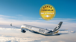 STARLUX airlines 5 star airline rating